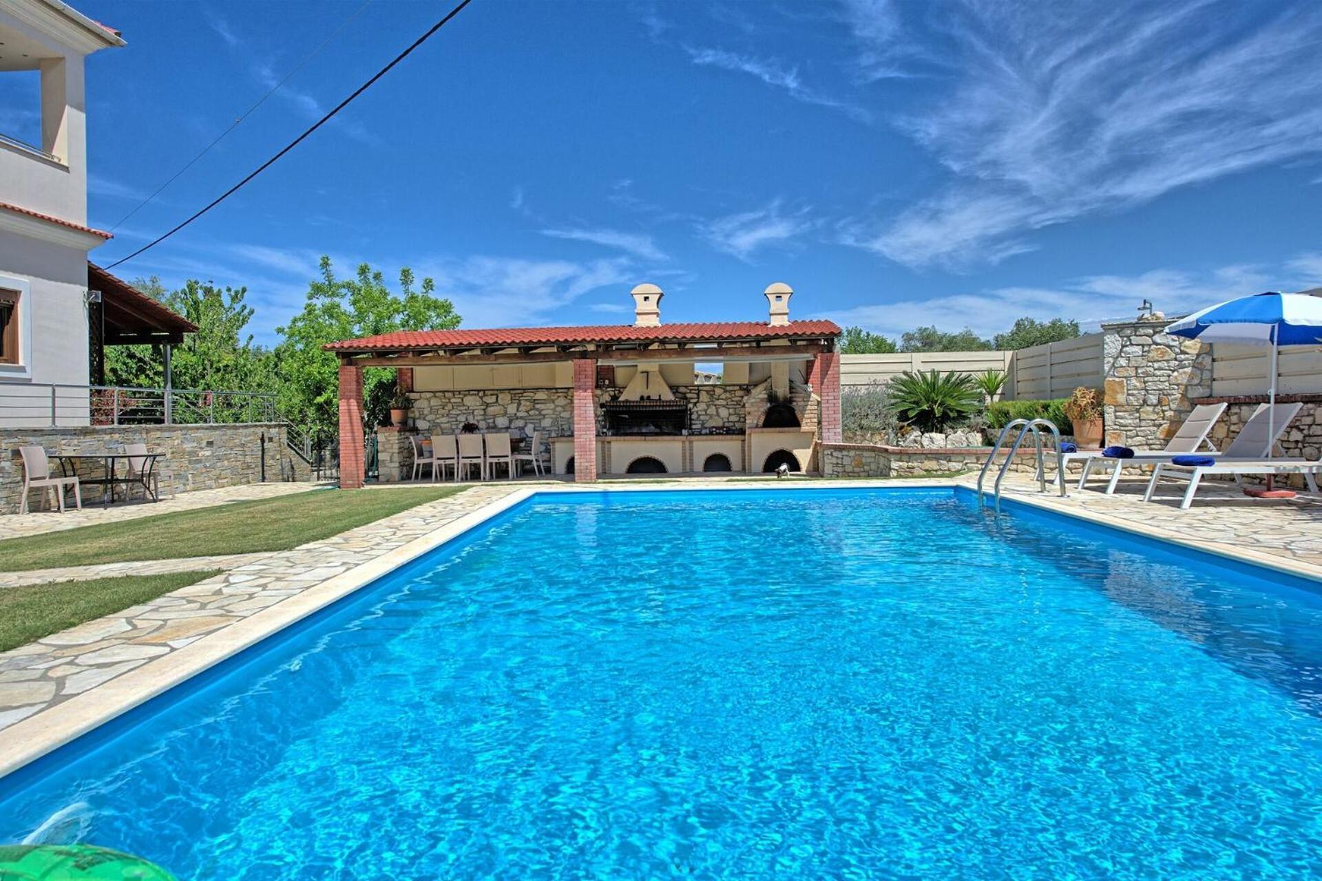 Acharavi Beach Villa By Posarellivillas Exterior foto
