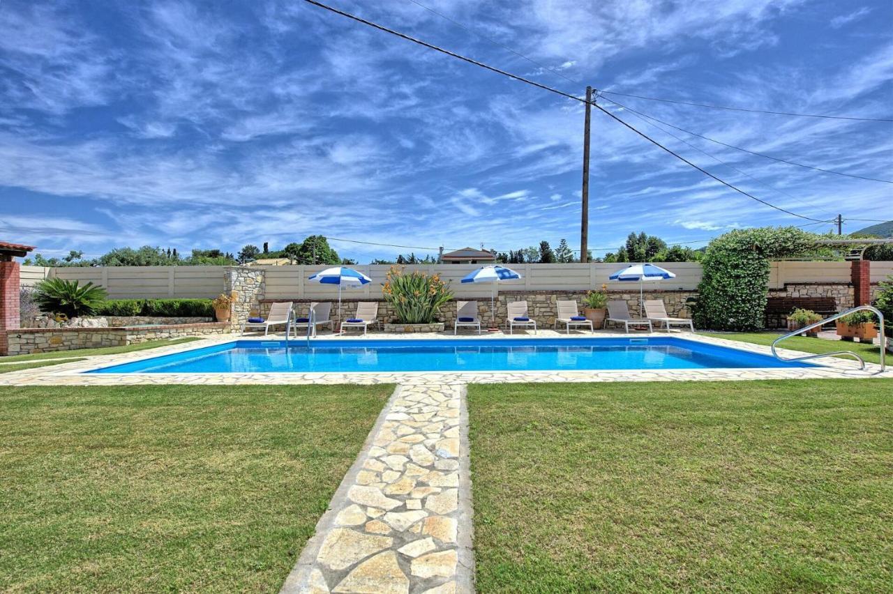 Acharavi Beach Villa By Posarellivillas Exterior foto